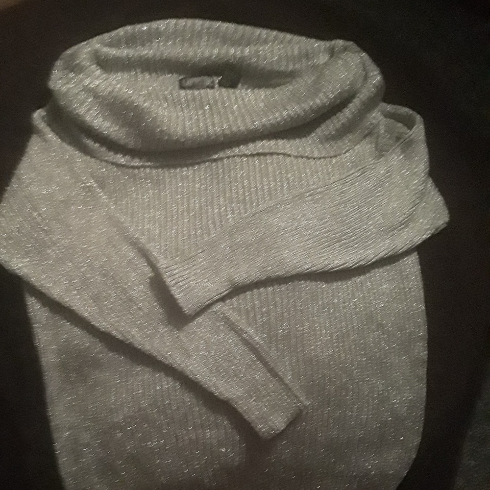 Silver sweater